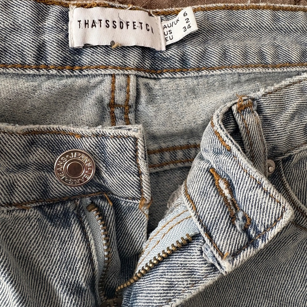 Low rise baggy jeans size 2